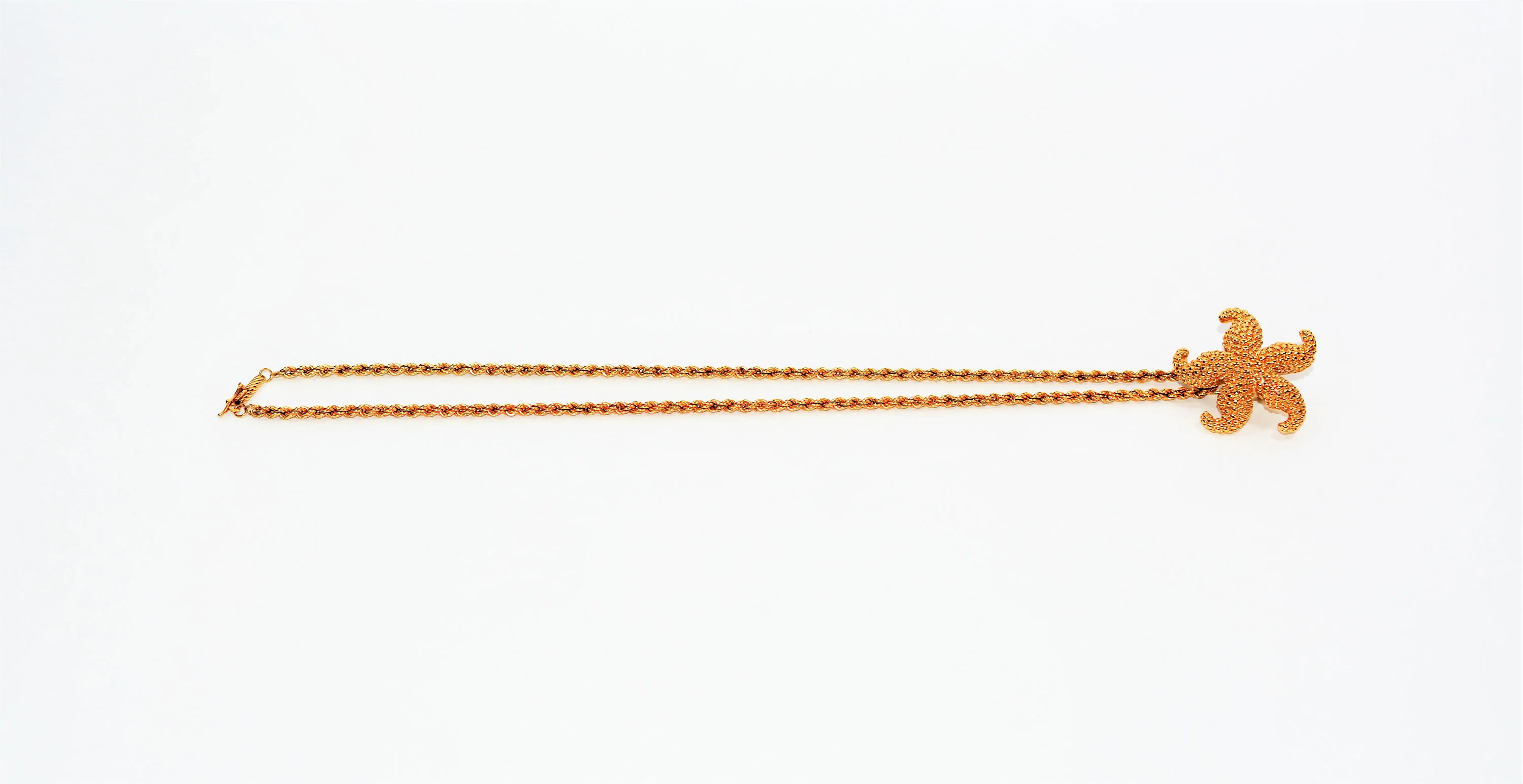 Starfish Necklace 14K Solid Gold Pendant Necklace Nautical Necklace Beach Necklace Coastal Necklace Tropical Necklace Gold Necklace Fine - Image 3
