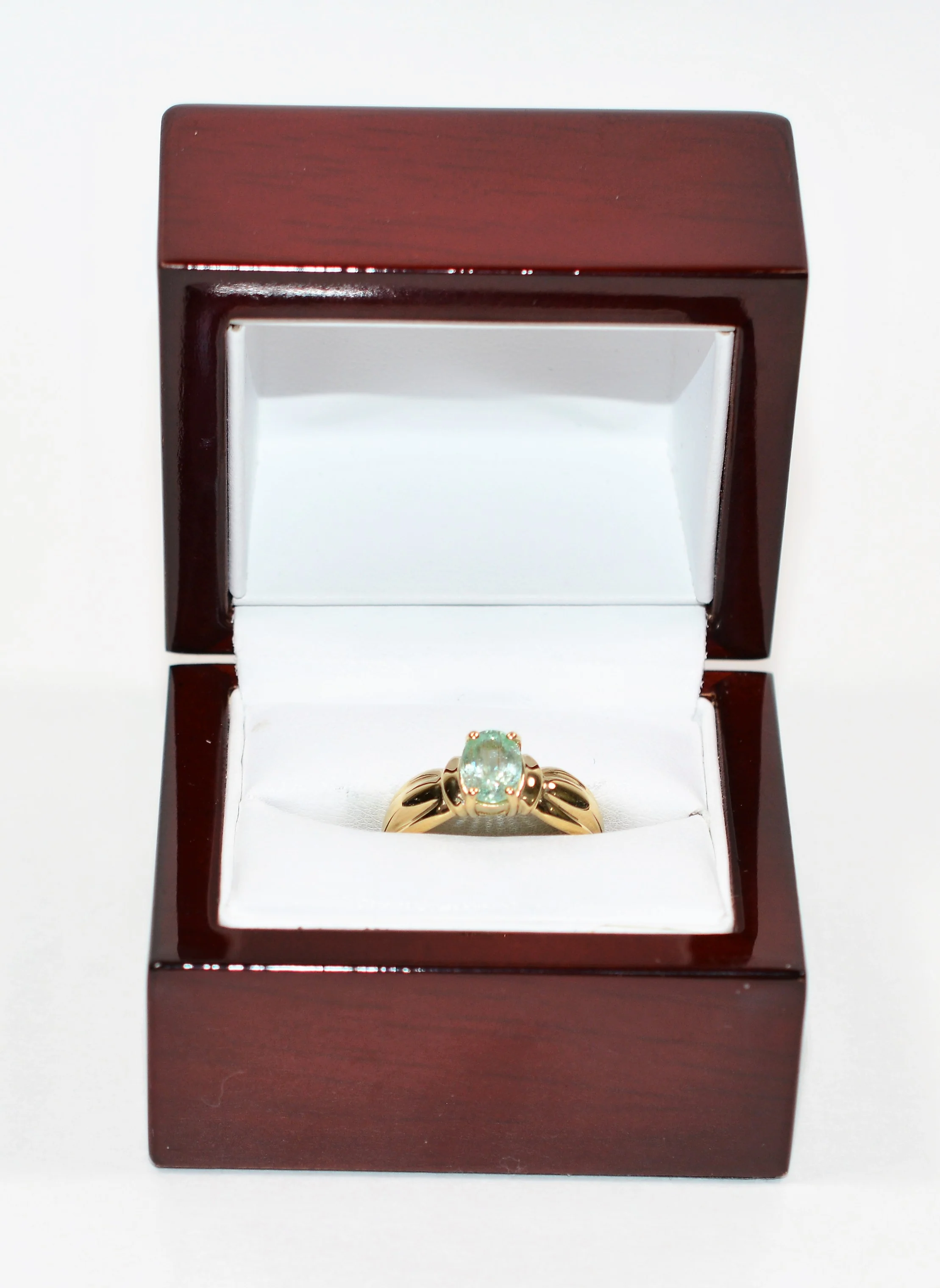 Natural Paraiba Tourmaline Ring 14K Solid Gold 1.13ct Solitaire Ring Gemstone Ring Women’s Ring Ladies Ring Statement Ring Jewellery Jewelry - Image 12