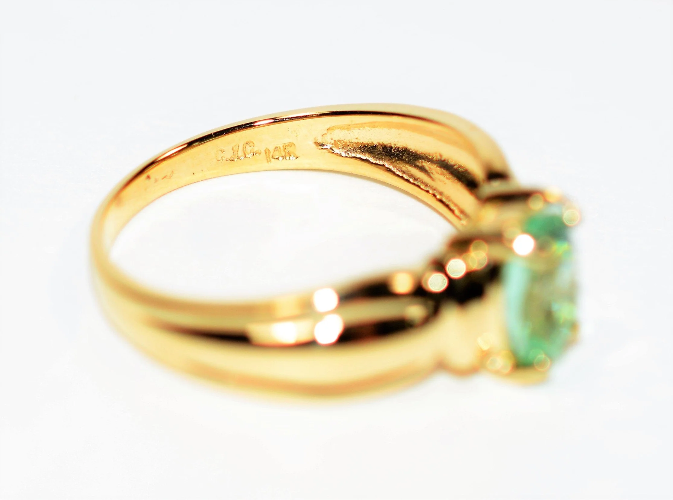 Natural Paraiba Tourmaline Ring 14K Solid Gold 1.13ct Solitaire Ring Gemstone Ring Women’s Ring Ladies Ring Statement Ring Jewellery Jewelry - Image 6
