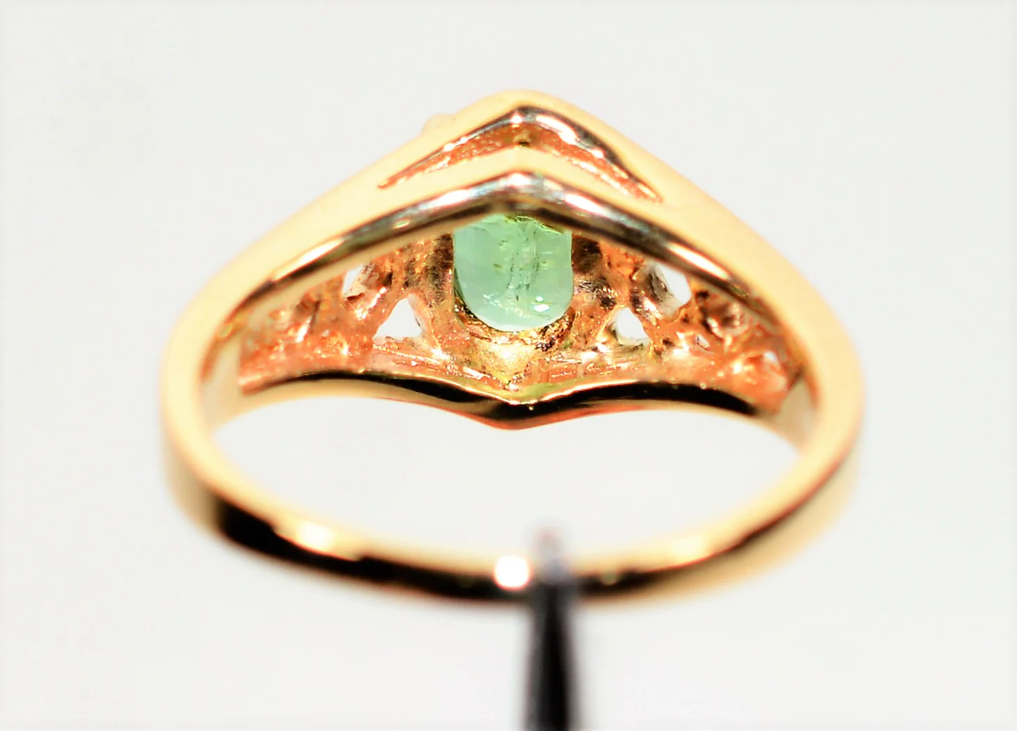 Natural Paraiba Tourmaline Ring 14K Solid Gold 1.06ct Solitaire Ring Gemstone Ring Statement Ring Ladies Ring Women’s Ring Birthstone Ring - Image 7