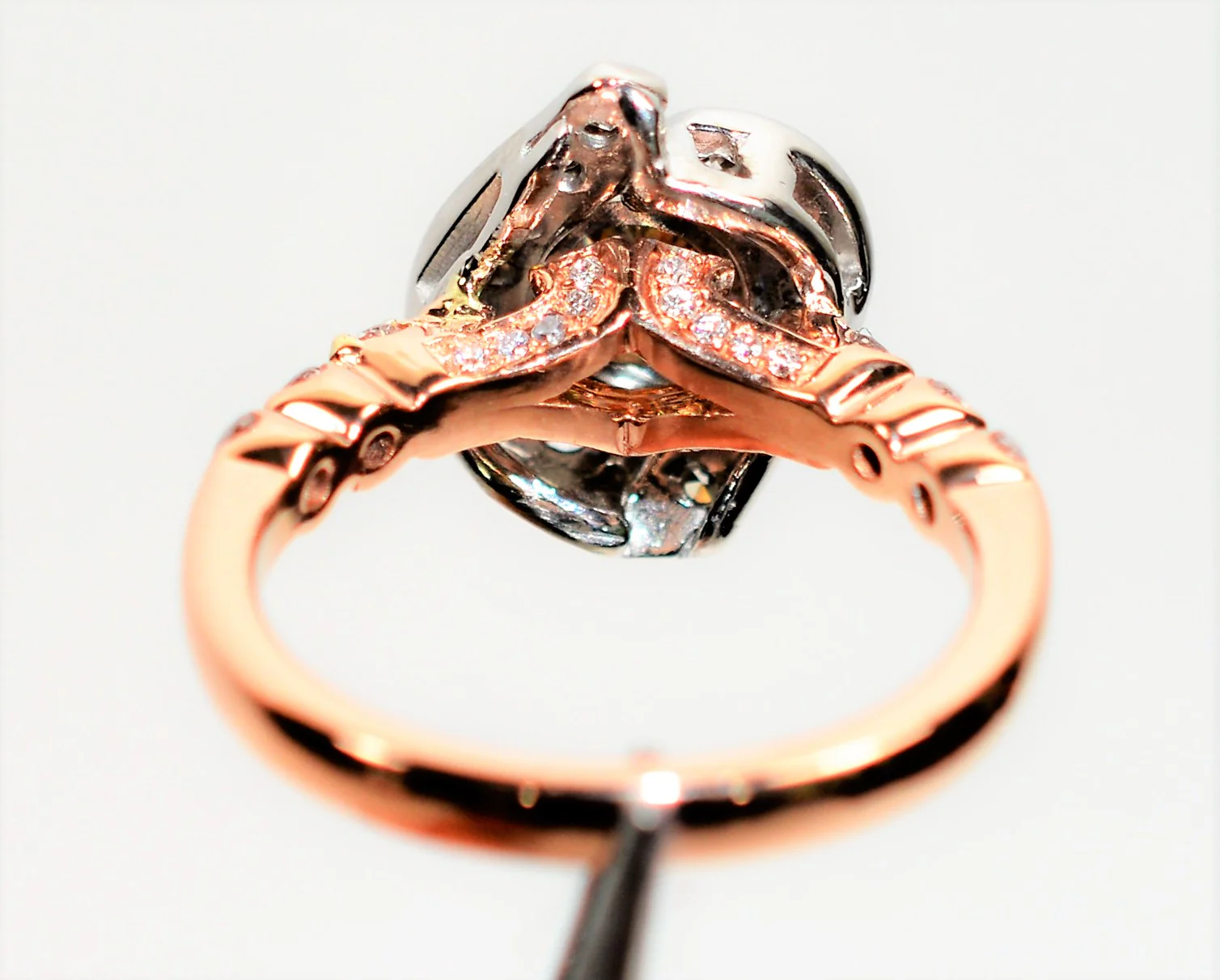 Natural Fancy Chocolate Diamond Ring 14K Solid Rose Gold 1.58tcw Engagement Ring Cocktail Ring Fine Statement Ring Wedding Ring Promise Ring - Image 7