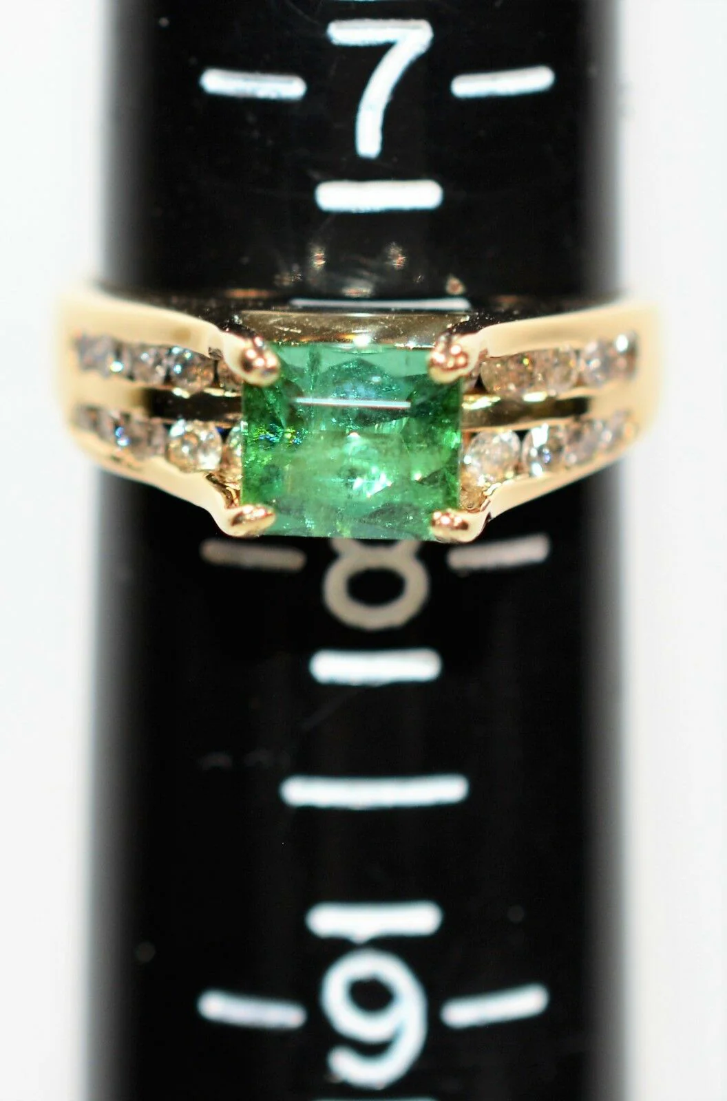Certified Natural Paraiba Tourmaline & Diamond Ring 14K solid Gold 1.91tcw Cocktail Statement Women's Estate Jewelry - Image 10
