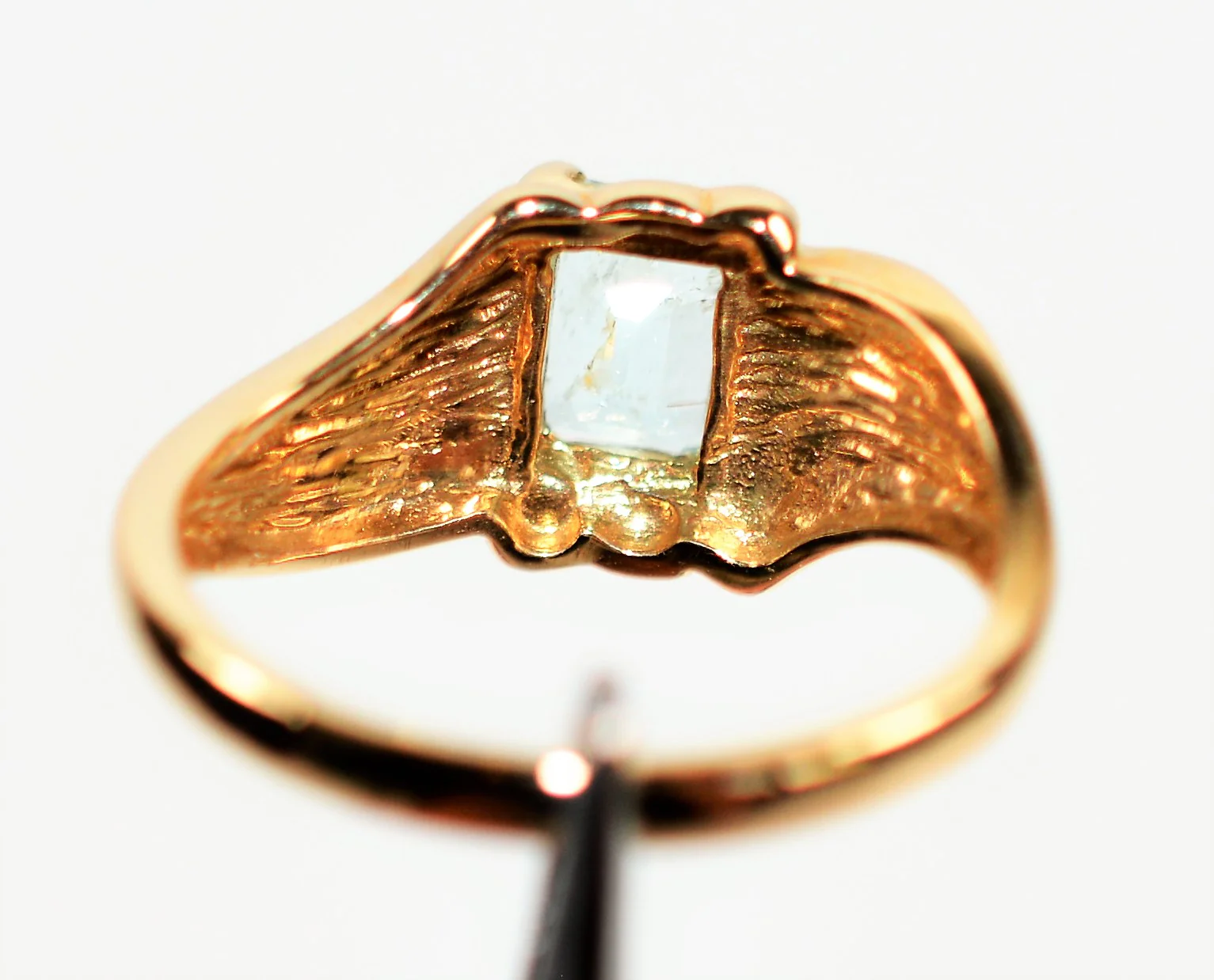 Natural Paraiba Tourmaline Ring 14K Solid Gold .76ct Solitaire Ring Womens Ring Birthstone Ring Estate Ring Ladies Ring Statement Ring Jewelry - Image 7