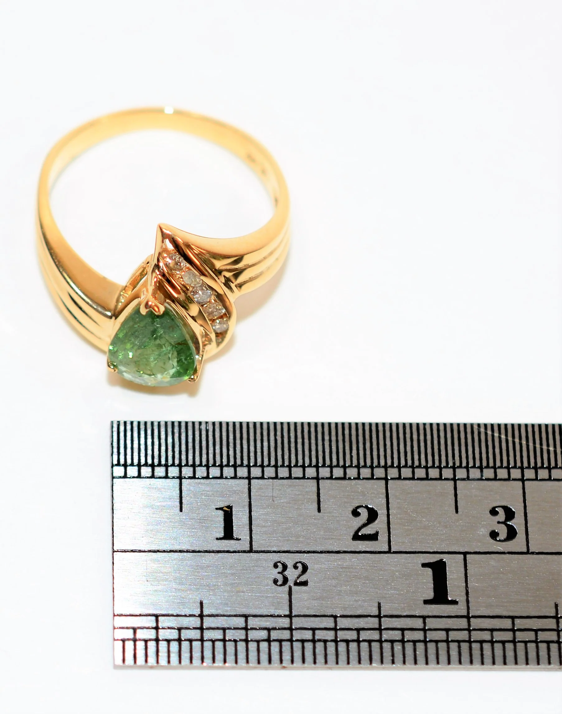 Natural Paraiba Tourmaline & Diamond Ring 14K Solid Gold 1.61tcw Gemstone Ring Womens Ring Statement Ring Cocktail Ring Vintage Fine Jewelry - Image 11