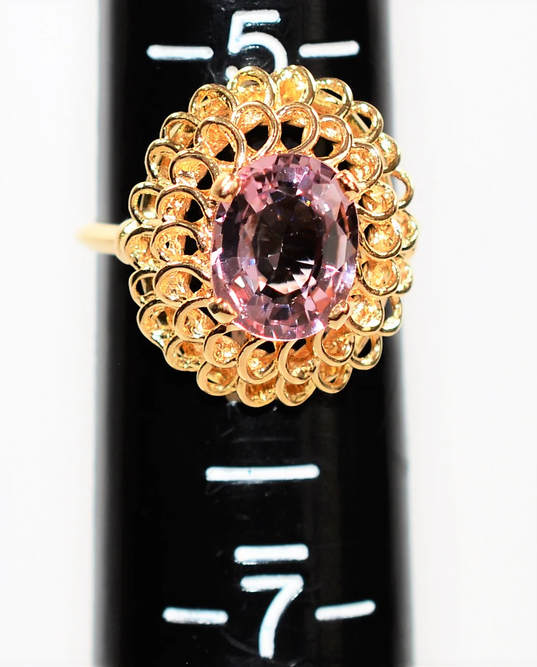 Natural Pink Paraiba Tourmaline Ring 18K Solid Gold 2.61ct Solitaire Ring Statement Ring Women's Ring Cocktail Ring Birthstone Ring Jewelry - Image 9