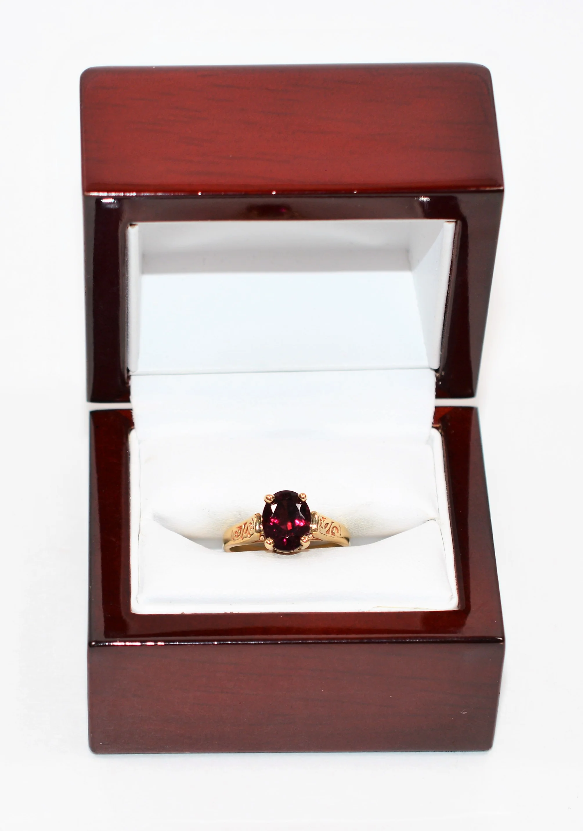Natural Rubellite Ring 14K Solid Gold 1.90ct Pink Tourmaline Ring Solitaire Ring Vintage Ring Antique Ring Women's Ring Fine Estate Jewelry - Image 12