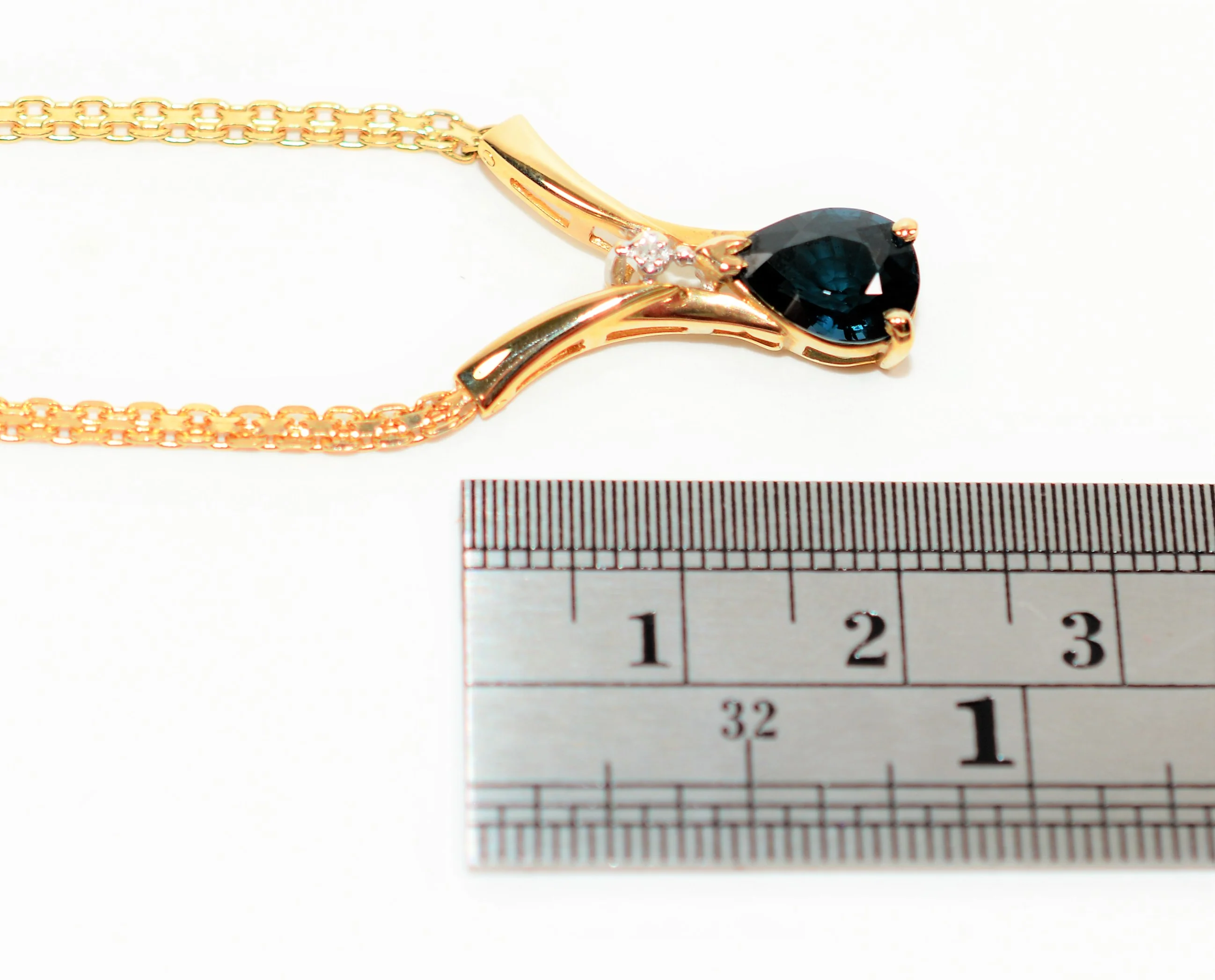 GIA Certified Natural Spinel & Diamond Necklace 14K Solid Gold 2.06tcw Statement Necklace Pendant Necklace Gemstone Necklace Women's Necklace - Image 10