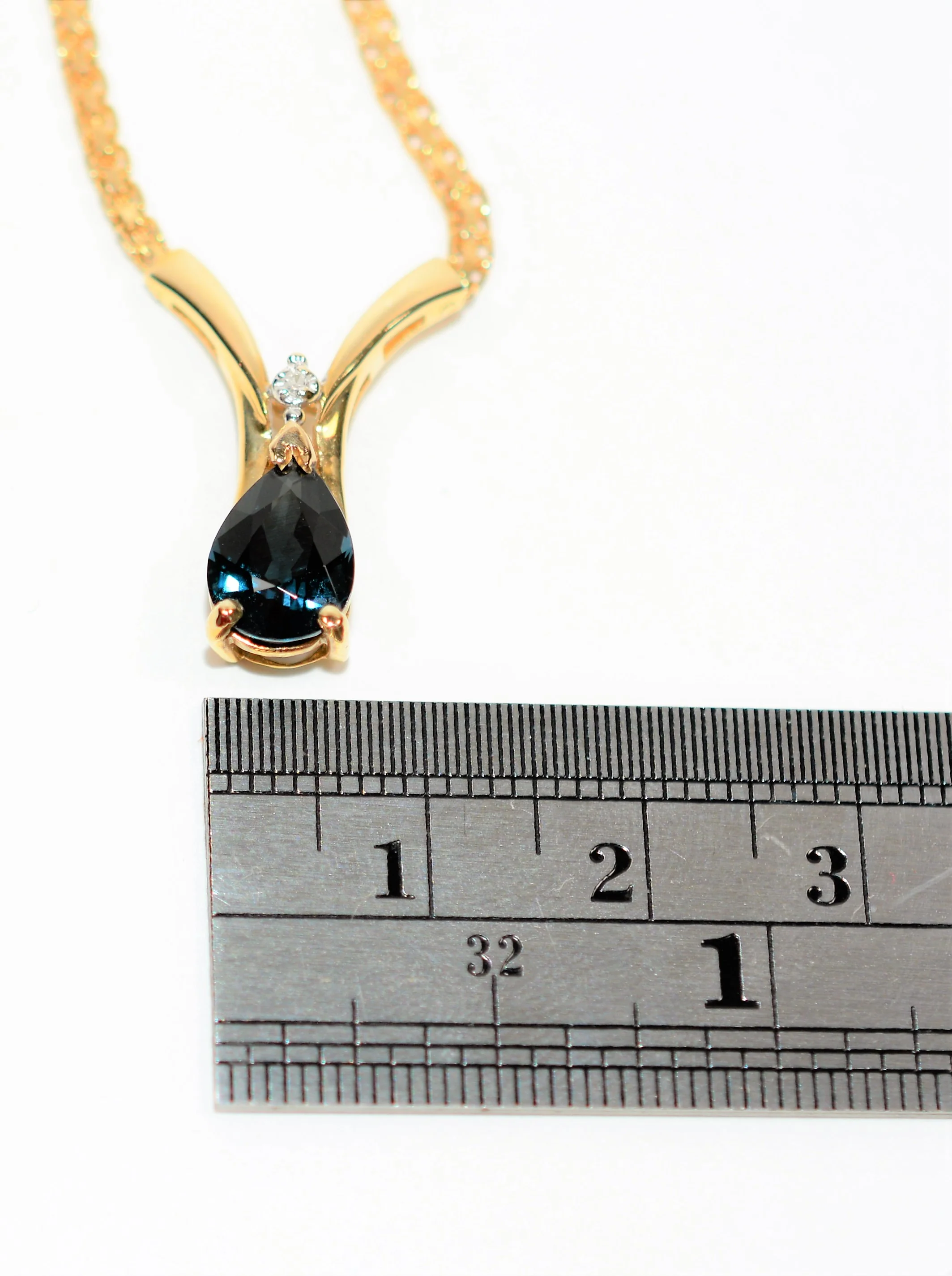 GIA Certified Natural Spinel & Diamond Necklace 14K Solid Gold 2.06tcw Statement Necklace Pendant Necklace Gemstone Necklace Women's Necklace - Image 11