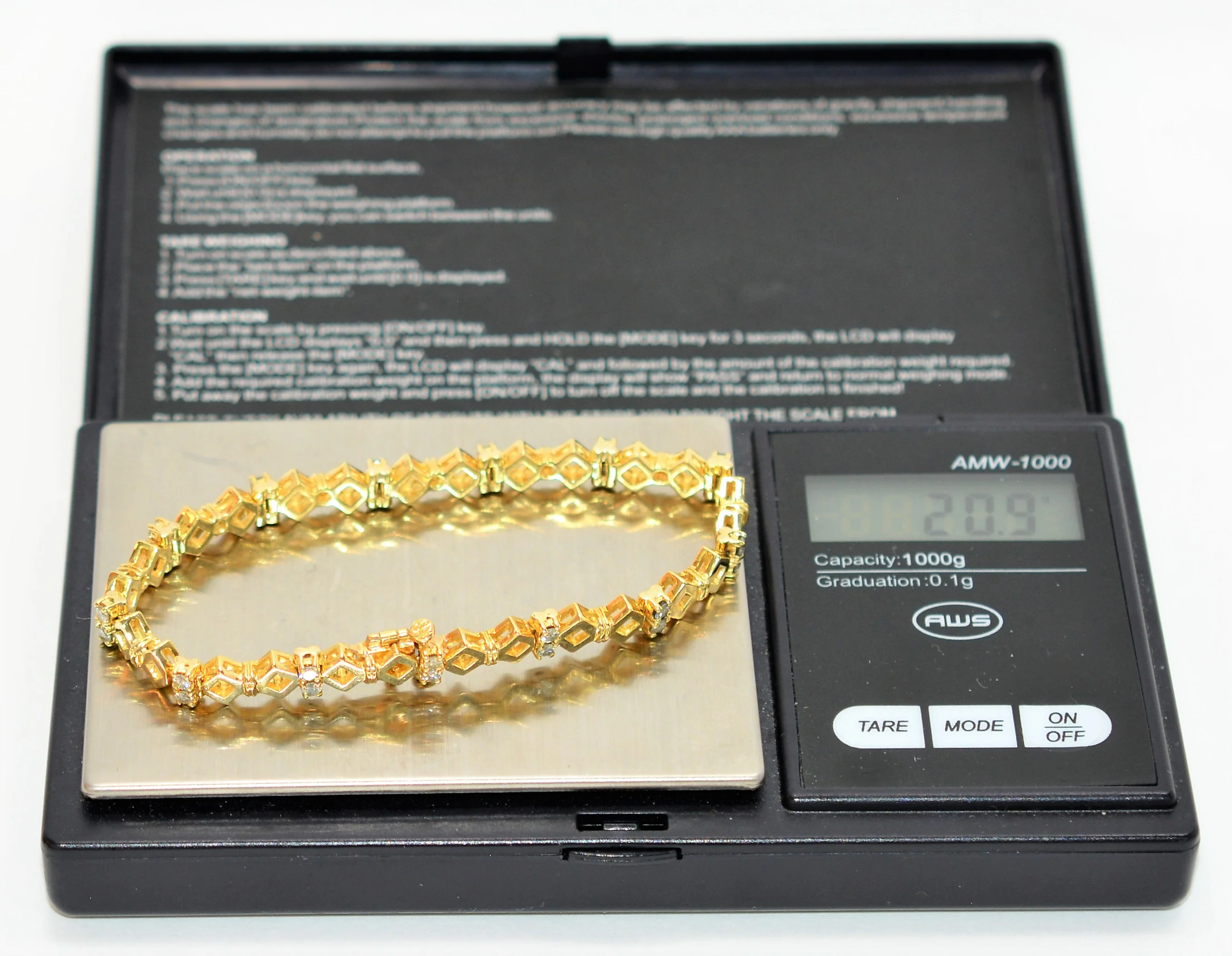 Natural Diamond Bracelet 18K Solid Gold 1.56tcw Tennis Bracelet Estate Bracelet Vintage Bracelet Bridal Wedding Jewelry Jewellery Statement - Image 10