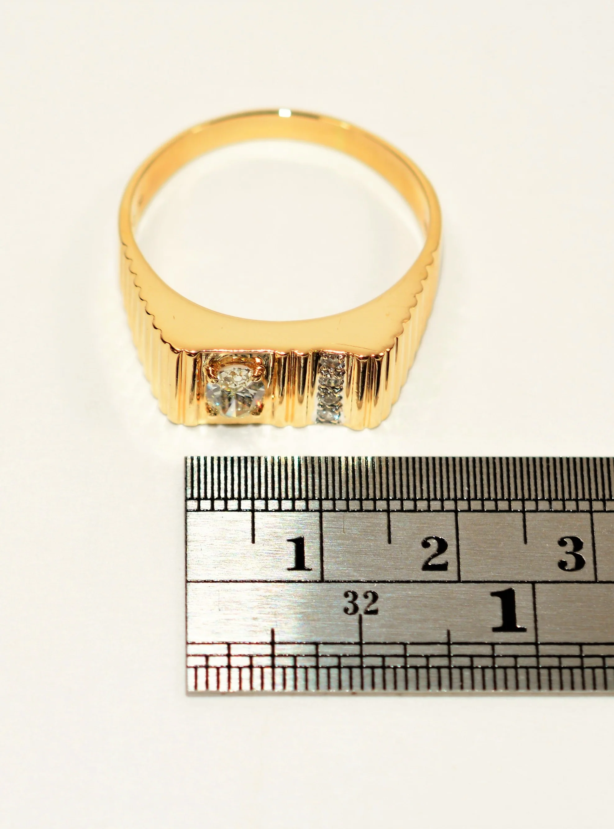 GIA Certified Natural Diamond Ring 14K Solid Gold .51tcw Statement Ring Cocktail Ring GIA Diamond Vintage Ring Birthstone Ring Men's Ring - Image 12