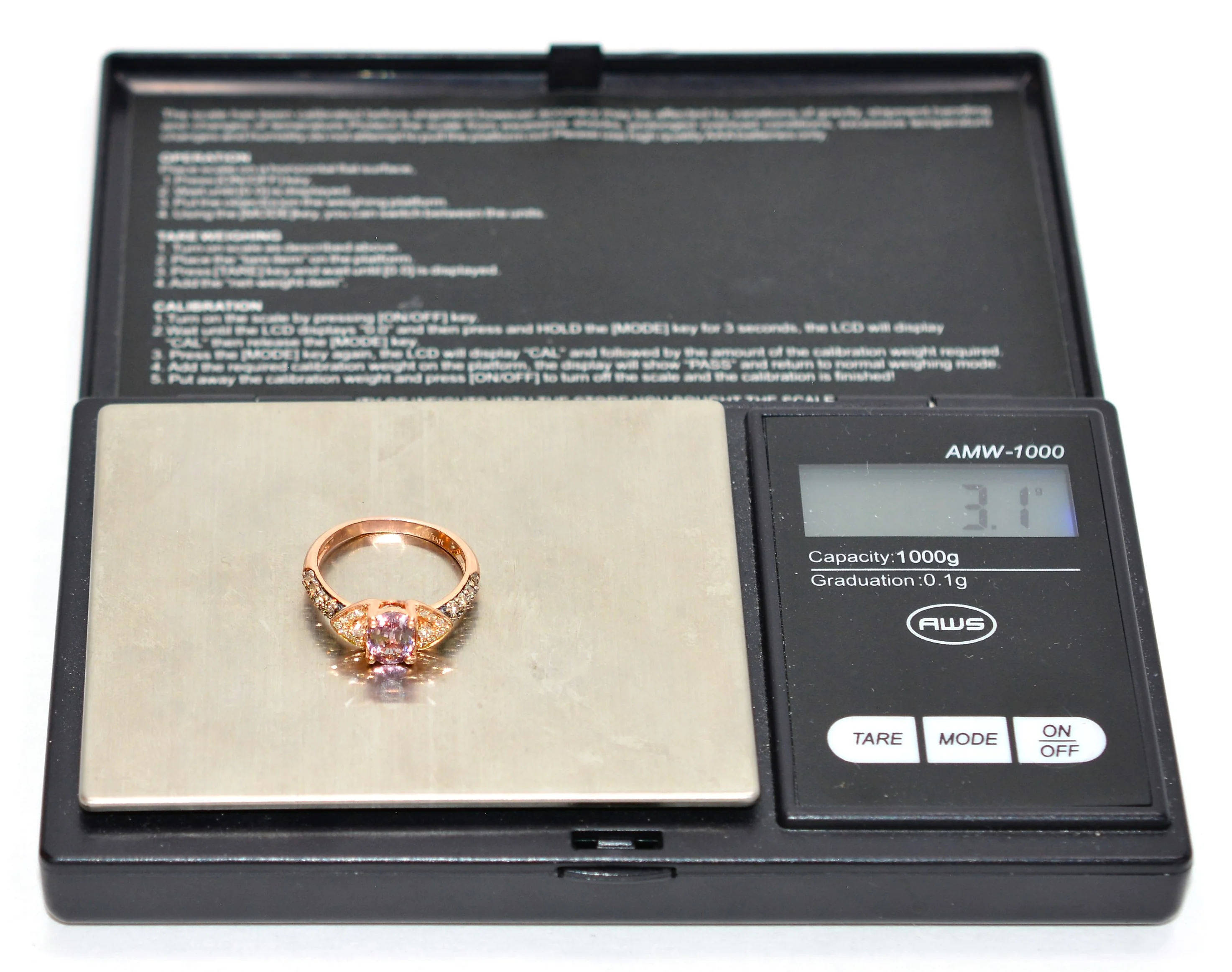 LeVian GIA Certified Natural Spinel & Diamond Ring 14K Rose Gold 1.32tcw Designer Gemstone Birthstone Pink Engagement Bridal Fine Jewellery - Image 12