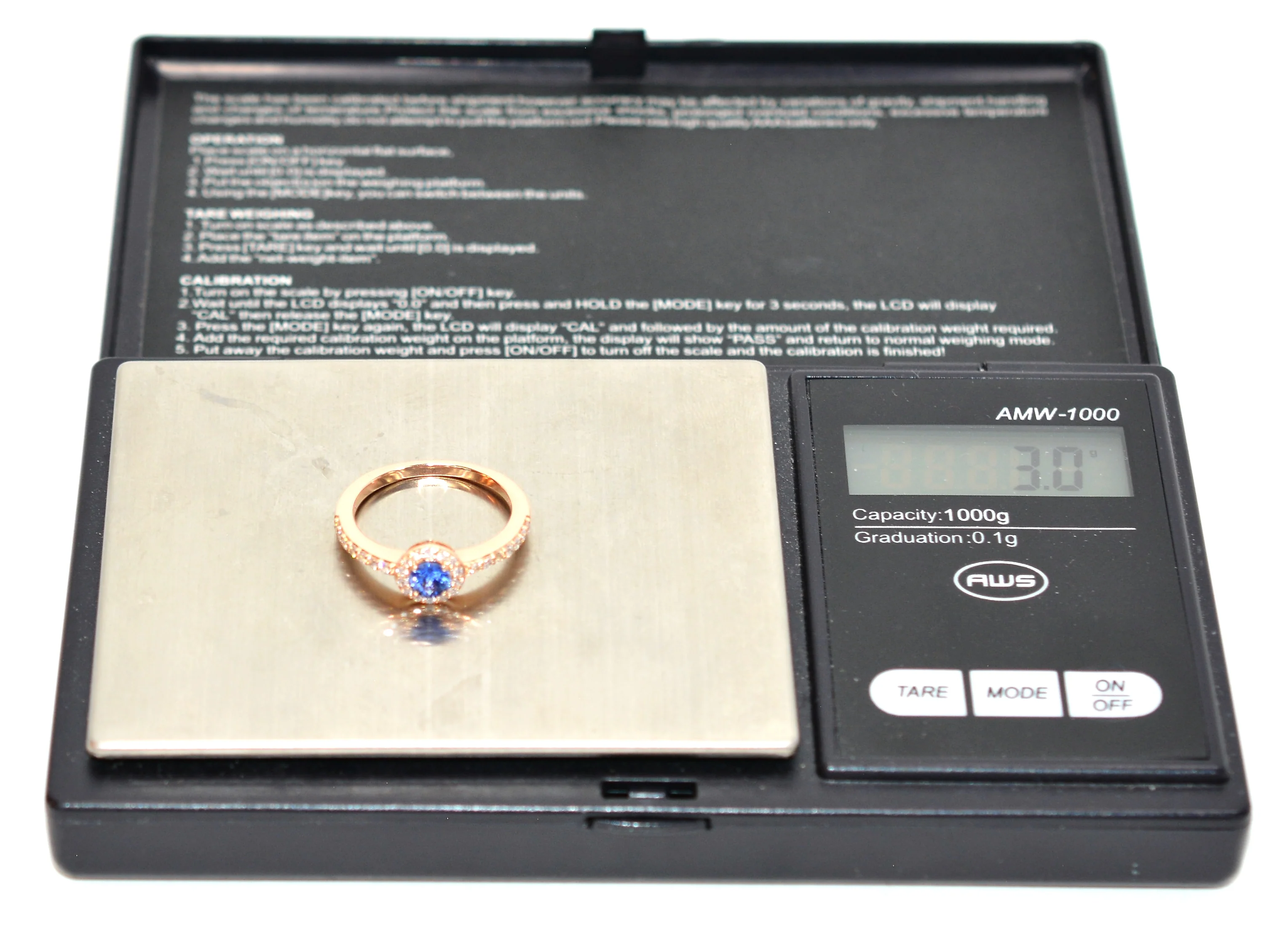 RESERVED for Veronica layaway pymt 3 of 3 LeVian Natural Ceylon Sapphire & Diamond Ring 14K Solid Rose Gold .74tcw Ring Engagement Ring LeVian Ring Wedding Ring Sapphire Ring Bridal - Image 12