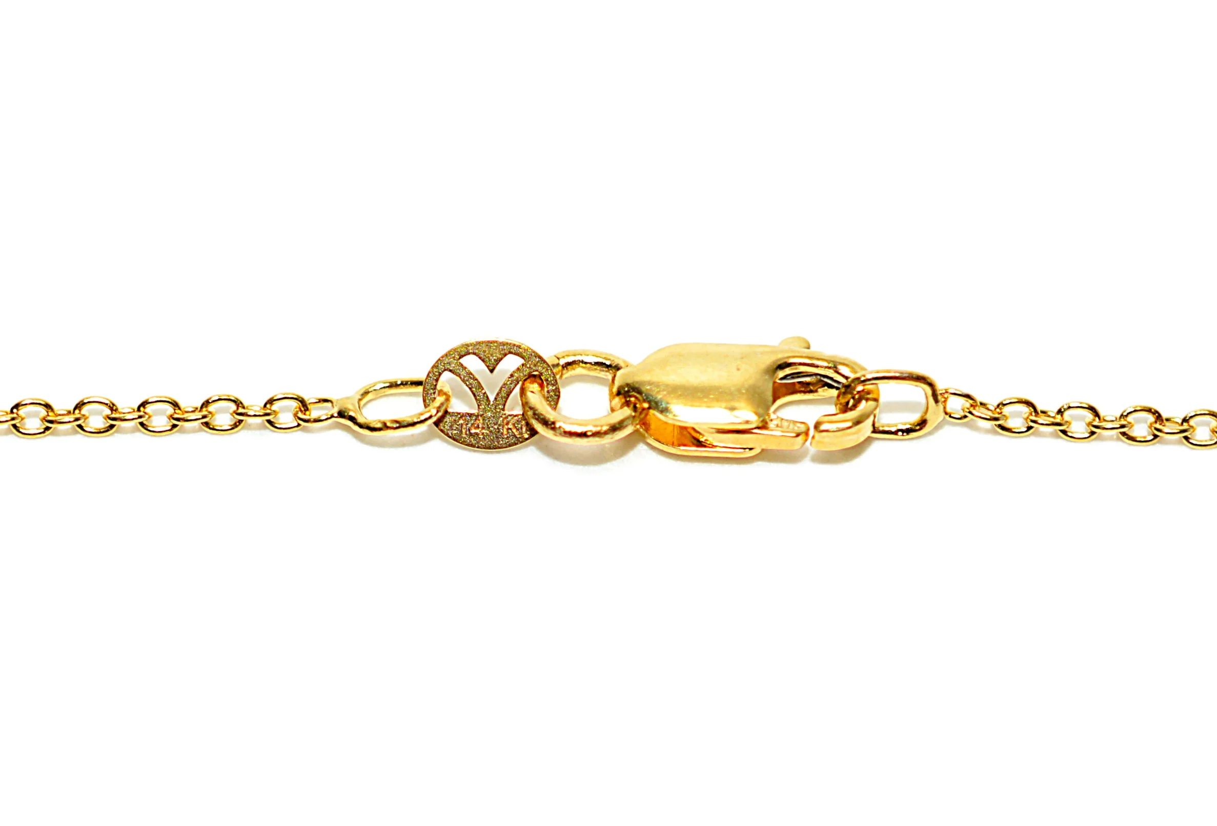 LeVian Natural Tanzanite & Diamond Necklace 14K Yellow Gold 1.01tcw Cross Pendant Necklace Religious Jewelry Designer Vintage Estate Jewelry - Image 8