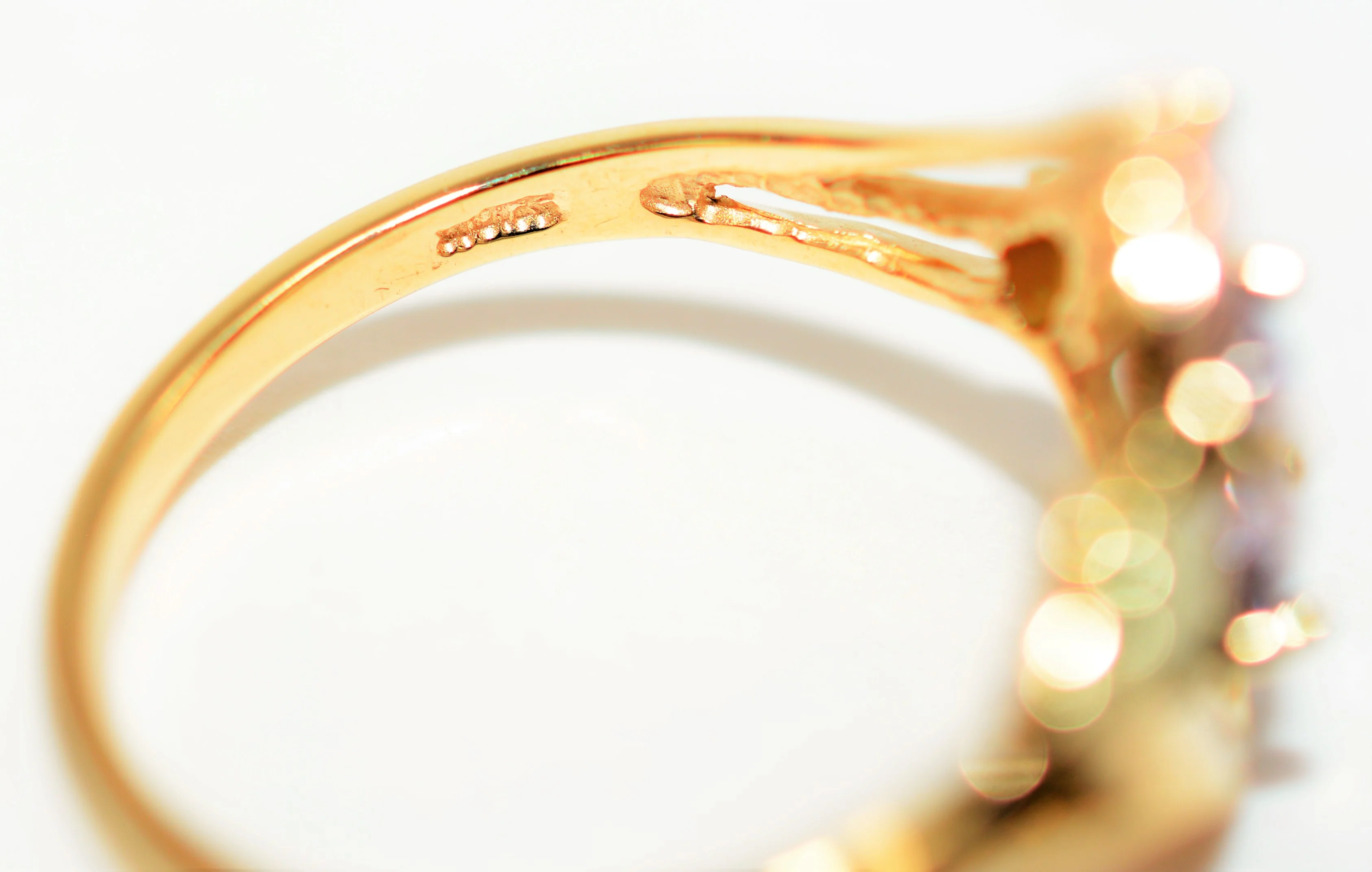 Natural Padparadscha Sapphire Ring 10K Solid Gold 1ct Black Hills Dakota Ring Gemstone Ring Birthstone Ring Statement Ring Cocktail Ring - Image 6