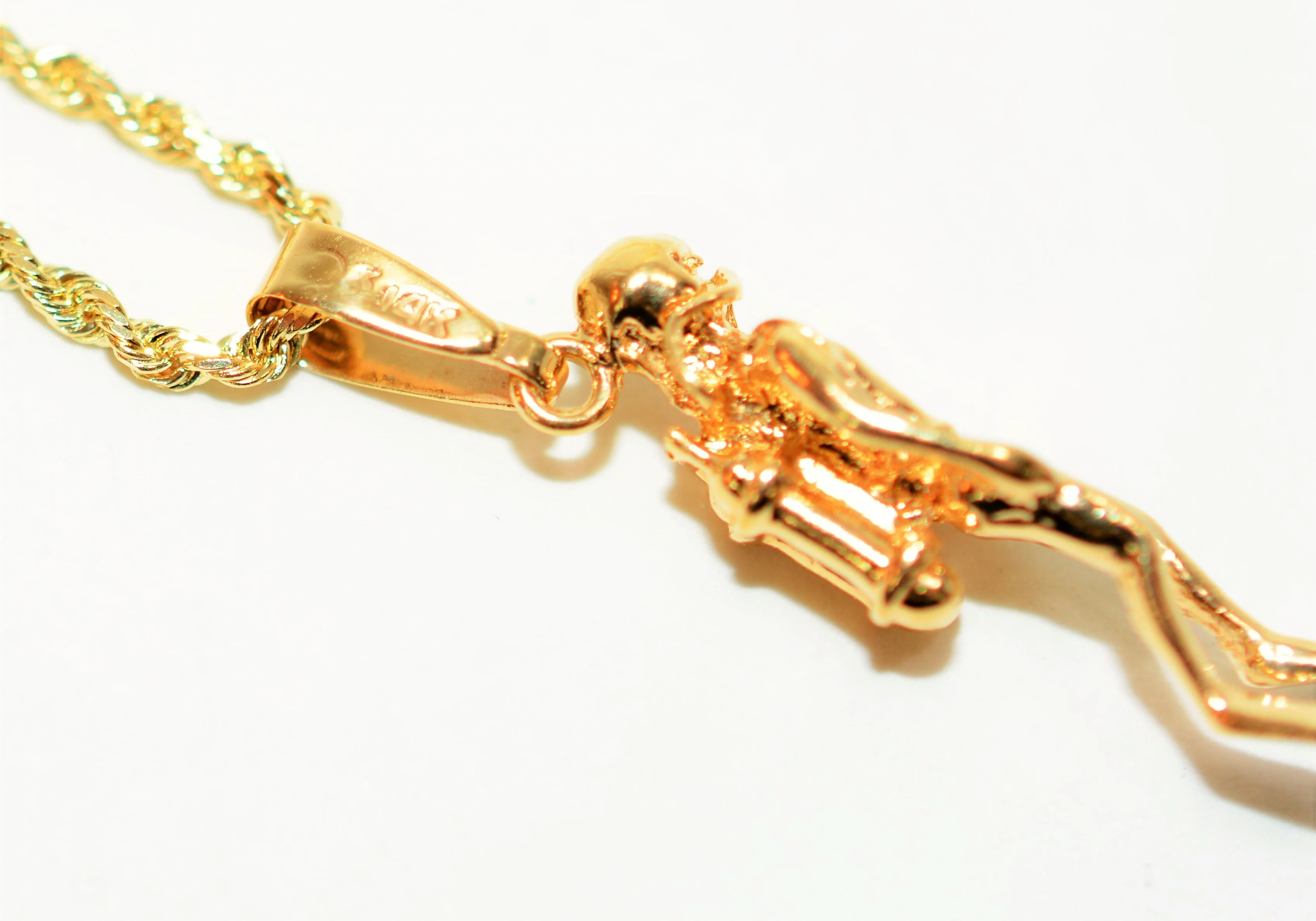 Scuba Diver Necklace 14K Solid Gold Pendant Necklace Nautical Necklace Beach Necklace Coastal Necklace Tropical Pendant Snorkel Diving Sport - Image 8